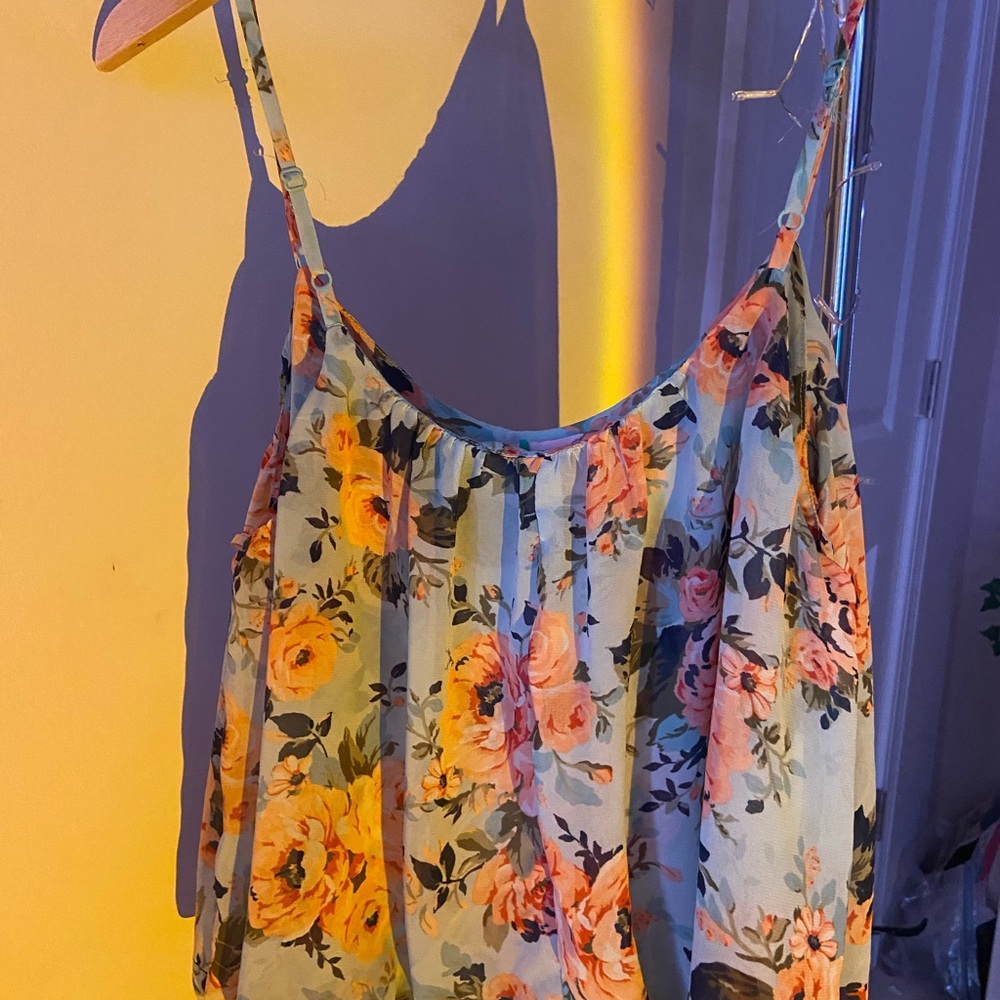 Forever 21 floral blouse